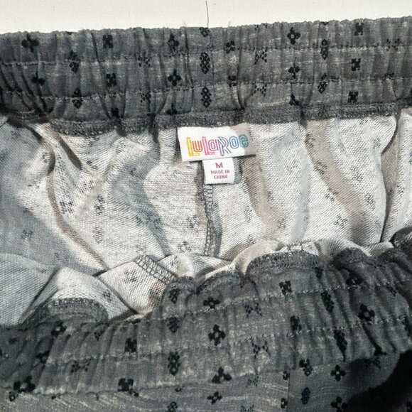 Lularoe Medium Jax Jogger - Gray Patterned - Picture 5 of 5